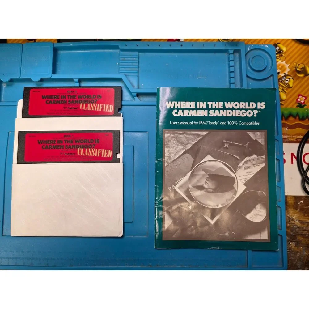 Where in the World is Carmen Sandiego for PC and Tandy